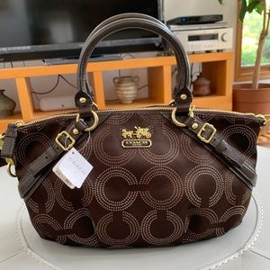 Coach Madison Dotted Sophia Bag